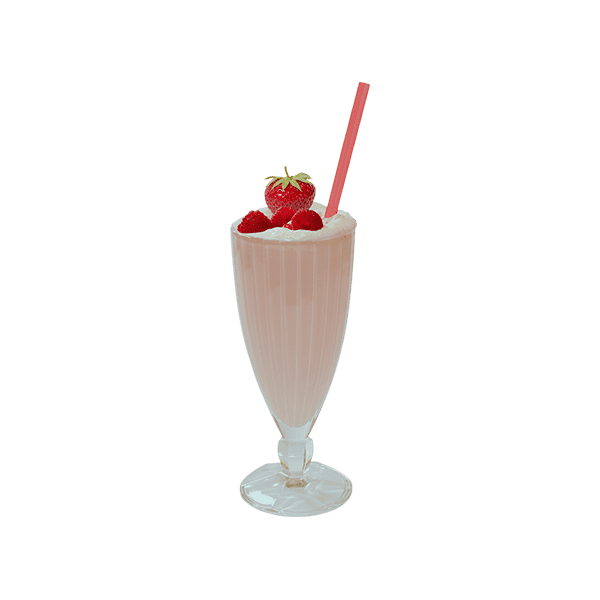 Dessert Strawberry milkshake