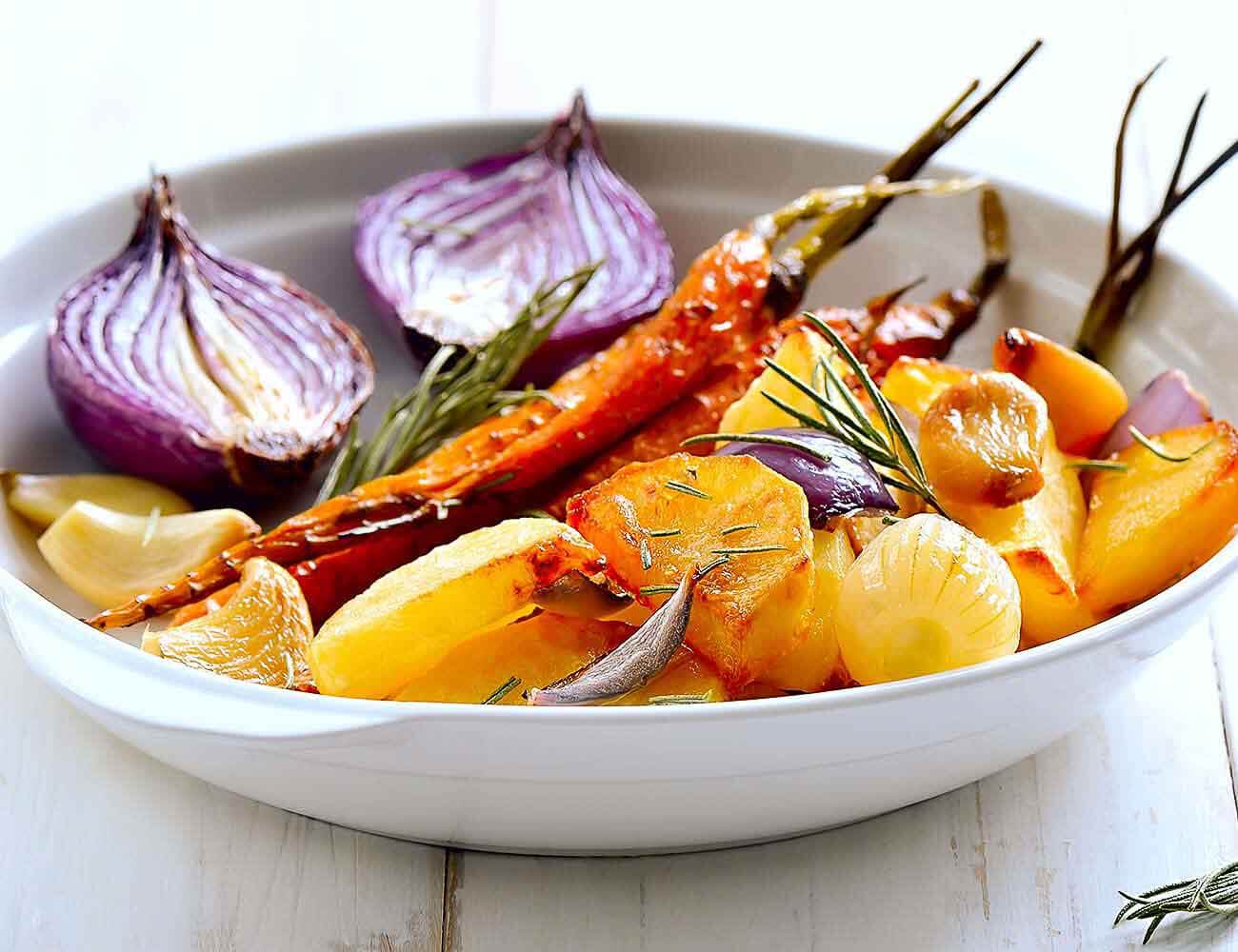 Roasted vegetables